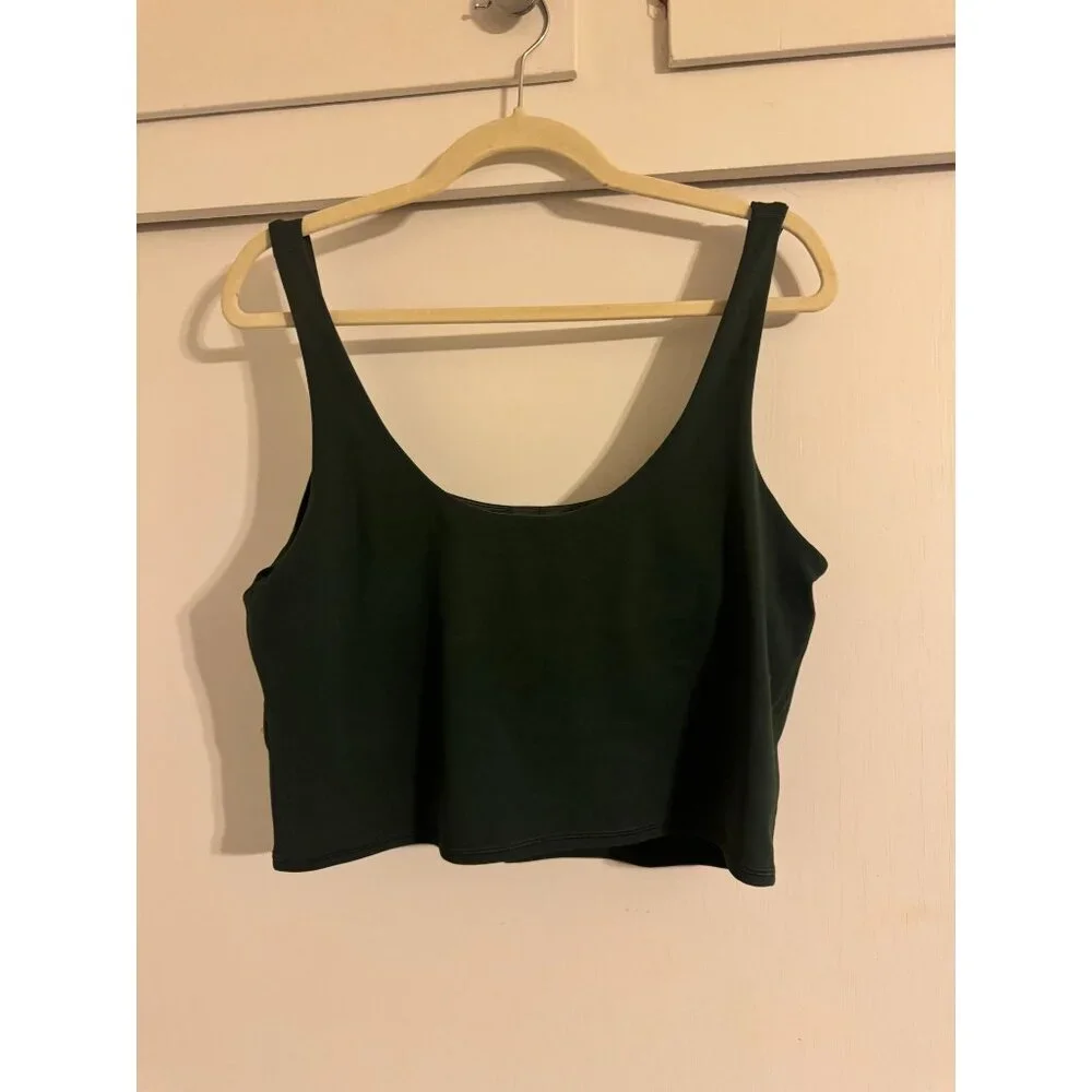 Vuori Dark Green Tank Top - Picture 3 of 5